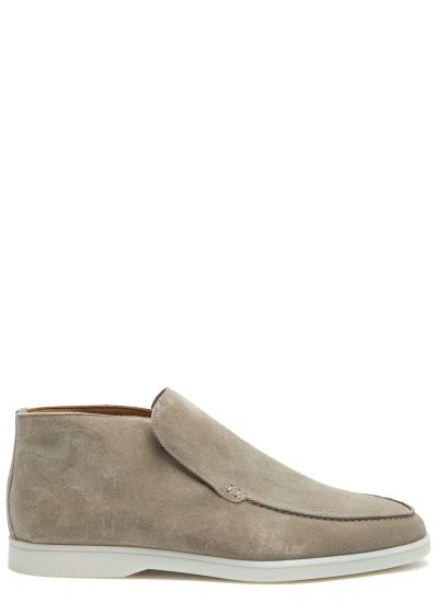 Aurélien City Suede Loafers In Grey