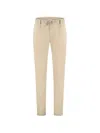 Aurélien Drawstring Elasticated-waistband Trousers In Neutral