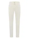 Aurélien Urban Stretch-cotton Trousers In Neutral