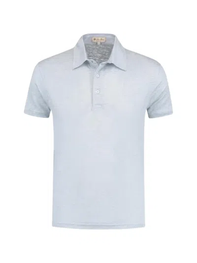 Aurélien Linolino Polo Shirt In Blue