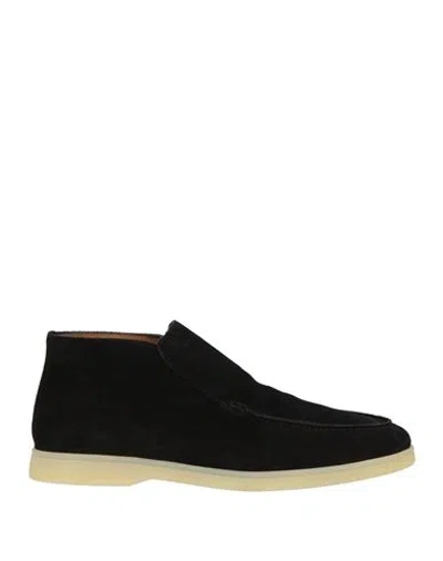 Aurélien Man Loafers Black Size 10 Leather