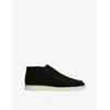 Aurélien Mens Black City Suede Loafers Eur 43 / 9 Uk