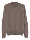 Aurélien Mockneck Jumper In Brown