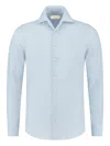 Aurélien Seaside Linen Shirt In Blue