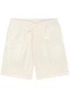 Aurélien Seaside Linen Shorts In Neutral