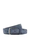 Aurélien Suede Belt In Blue