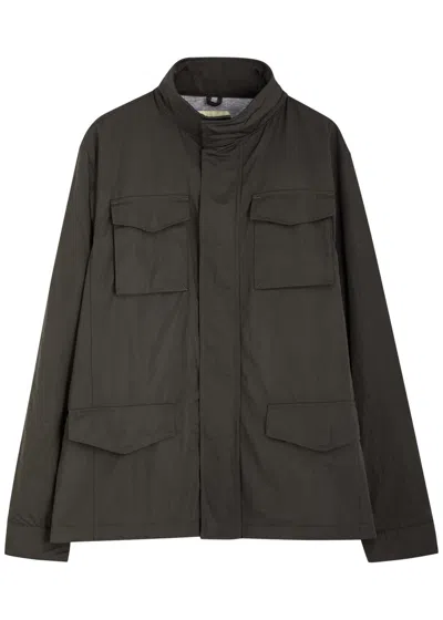 Aurélien Tech Field Shell Jacket In Anthracite