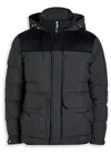Aurélien Tech Wool-blend And Shell Ski Jacket In Black
