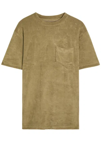 Aurélien Terry T-shirt In Brown