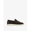 Aurélien Womens Aurelien Yacht Suede Loafers