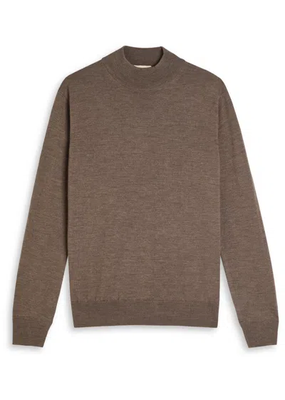 Aurélien Wool Jumper In Brown