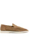 Aurélien Yacht Loafer Aus Wildleder In Brown