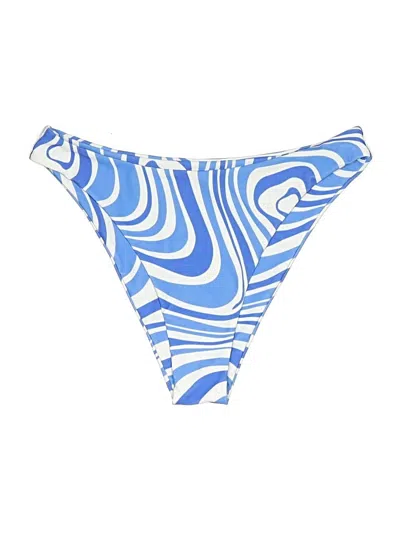 Pre-owned Aurelle Swimsuit Bottoms In Blue