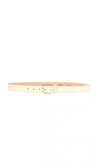 Aureum Buckle Belt In Yellow