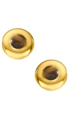 Aureum Danica 24k Gold-plated Earrings In 골드