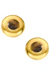 Aureum Danica 24k Gold-plated Earrings In Gold
