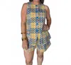 Aureum Embroidered Vest In Multicolor In Multi