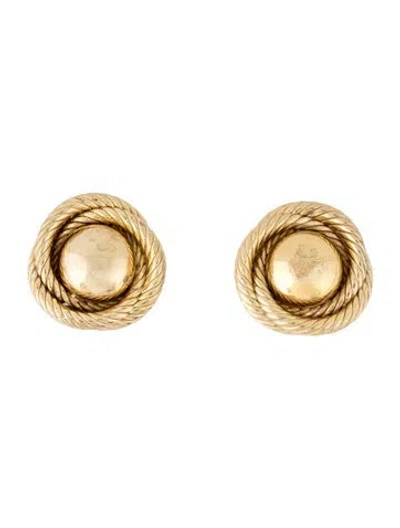 Pre-owned Aureum Naomi Stud Earrings In Multicolor