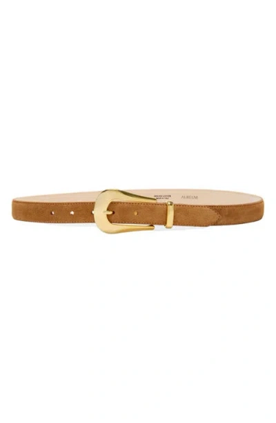 Aureum No. 17 Suede Belt