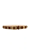 Aureum No. 2 Belt In Brown