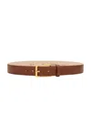 Aureum No. 5 Belt In Caramel & Gold