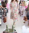 Aureum The Tuscany Midi Dress In Multi In Multi