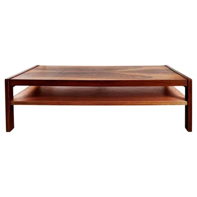 Pre-owned Aurora Large Coffee Table By  – Belgium 1960 In Brown