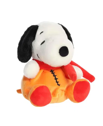 Aurora Kids' Peanuts | Macy's 100th Thanksgiving Day Parade Astronaut Snoopy Mini Palm Pal 5" Plush Toy In Orange