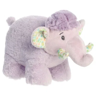 Aurora Softiesaurus Whitley Woolly Mammoth 10-inch Stuffed Animal Plush In Purple