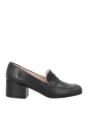 Aurora Woman Loafers Black Size 7 Leather In Black