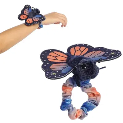 Aurora Wrist Flingers Sunset Butterfly 5-inch Wearable Stuffed Animal Plush In Multi