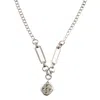 Aurozia Women's Fortune Unfolds  Lucky Dice Necklace Silver In Silver