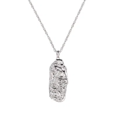 Aurozia Women's Silver Flying Brid Love Odyssey Platinum Plated Ancient Bronze Bird Coin Necklace