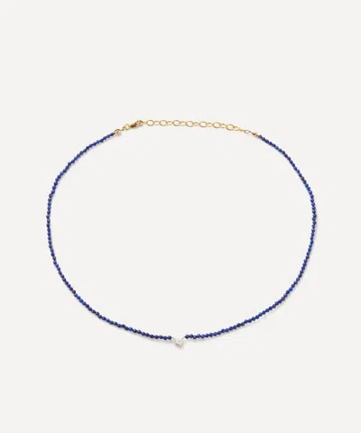 Aurum + Grey 9ct Gold Facets Floating Diamond Heart Sisterhood Necklace