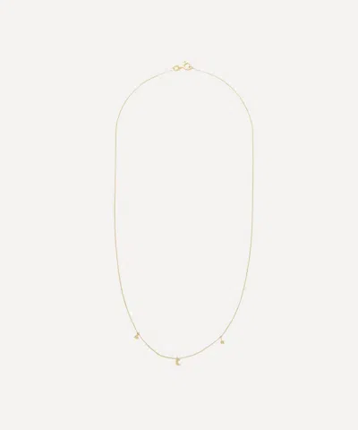 Aurum + Grey 9ct Gold Sweet Dreams Chain Necklace