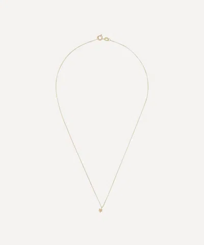Aurum + Grey 9ct Gold Unity Clover Charm Chain Necklace