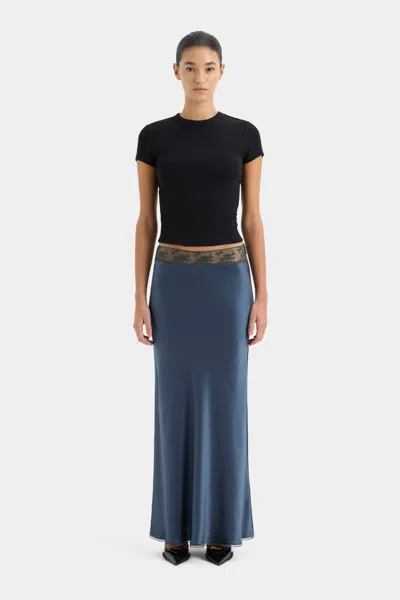 Sir Aries Bias Skirt In Ink