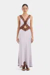 Sir Aries Cut Out Gown In Lilac