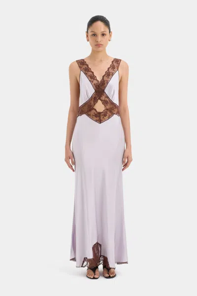 Sir Aries Cut Out Gown In Lilac