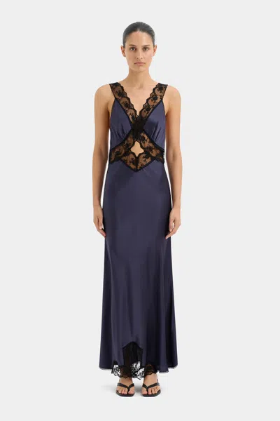 SIR ARIES CUT OUT GOWN - NAVY / 1