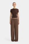 Sir Bromley Pant In Chocolate