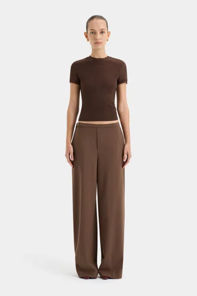 Sir Bromley Pant In Chocolate