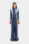 Sir Dazed Belted Pant In Studio Print