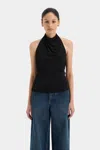 SIR JACQUES MESH HALTER TOP