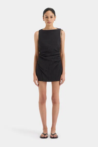 Sir Ligera Mini Dress In Black