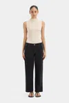Sir Orlan Mid Rise Jean In Washed Black