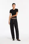 Sir Orlan Relaxed Jean In Washed Black