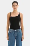Sir Paloma Asymmetric Tank In Black
