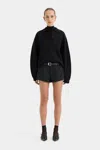 Sir Playback Oversized Sweater In Black
