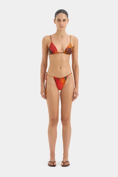 Sir Rays String Brief In Wren Print